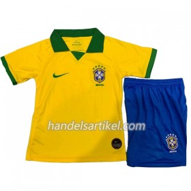 Brasilien Kinder Heim Trikotsatz Copa América 2019 Kurzarm (+ Kurze Hosen)